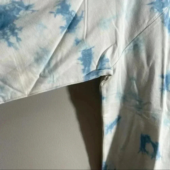 Lucky Brand tie dye sweatshirt blue/white large - Picture 5 of 8
